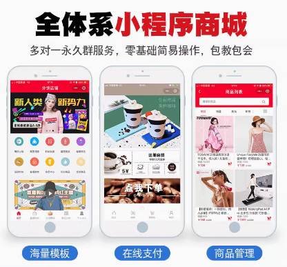 小程序商城三级分销微信商城开发